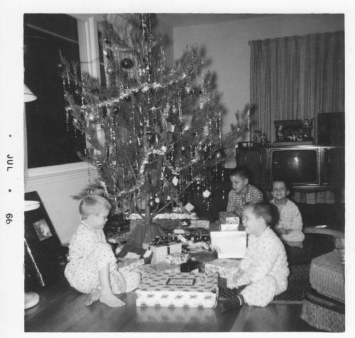 1965-12 - Christmas in Greensboro, NC - Marquardt boys