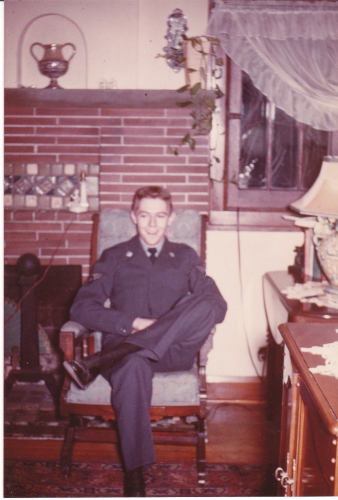 Dad at Aunt Olga's House