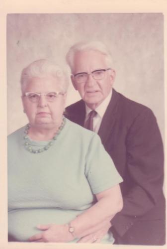 Grandma and Grandpa Schwab - 1971