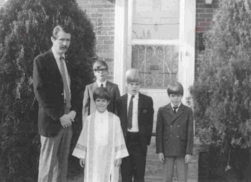 Walt - First Communion - 2401 Cavendish Dr.